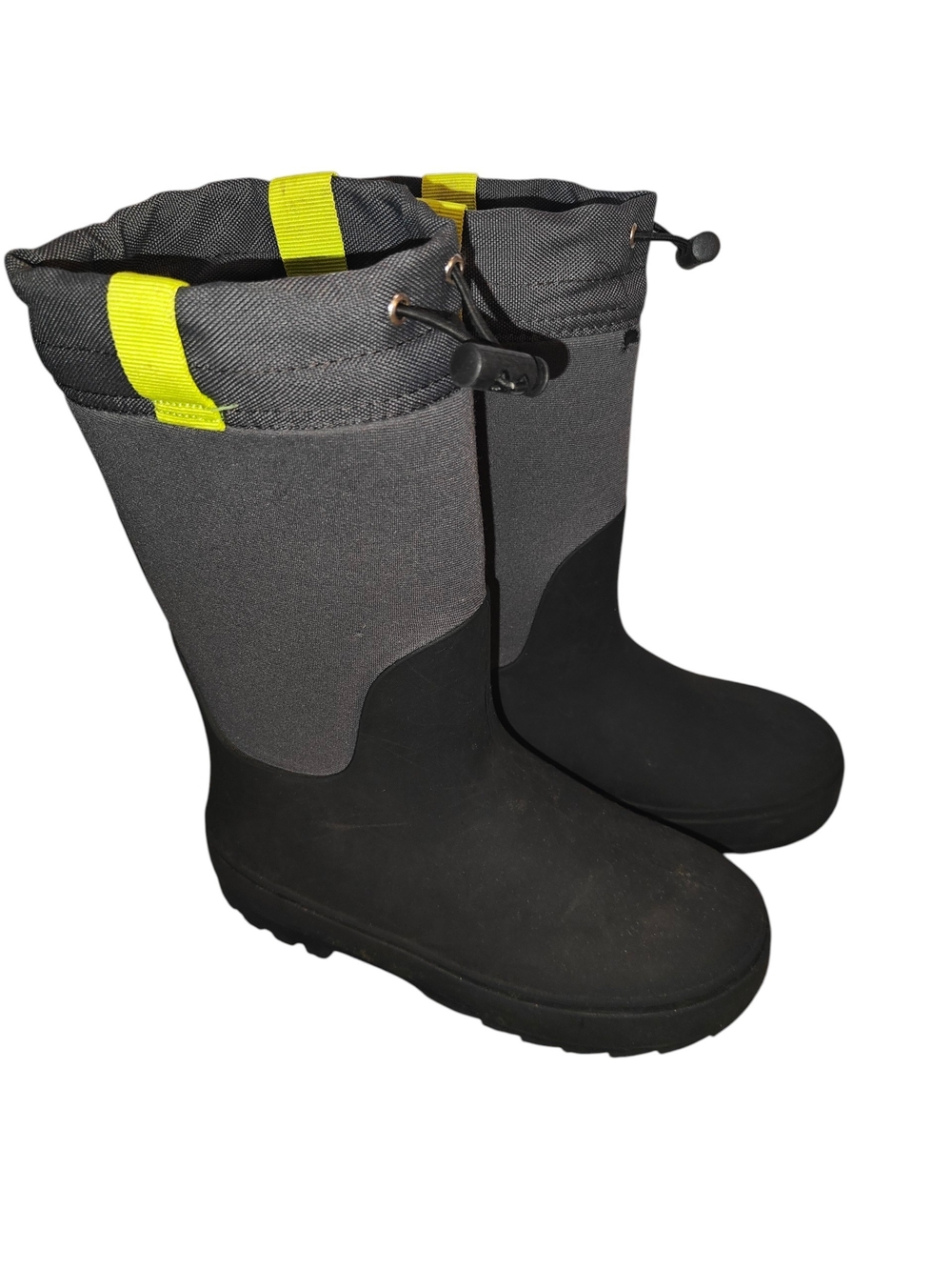 Cat & Jack Boys Water Resistant Robbie Winter Boots Size 1 Youth